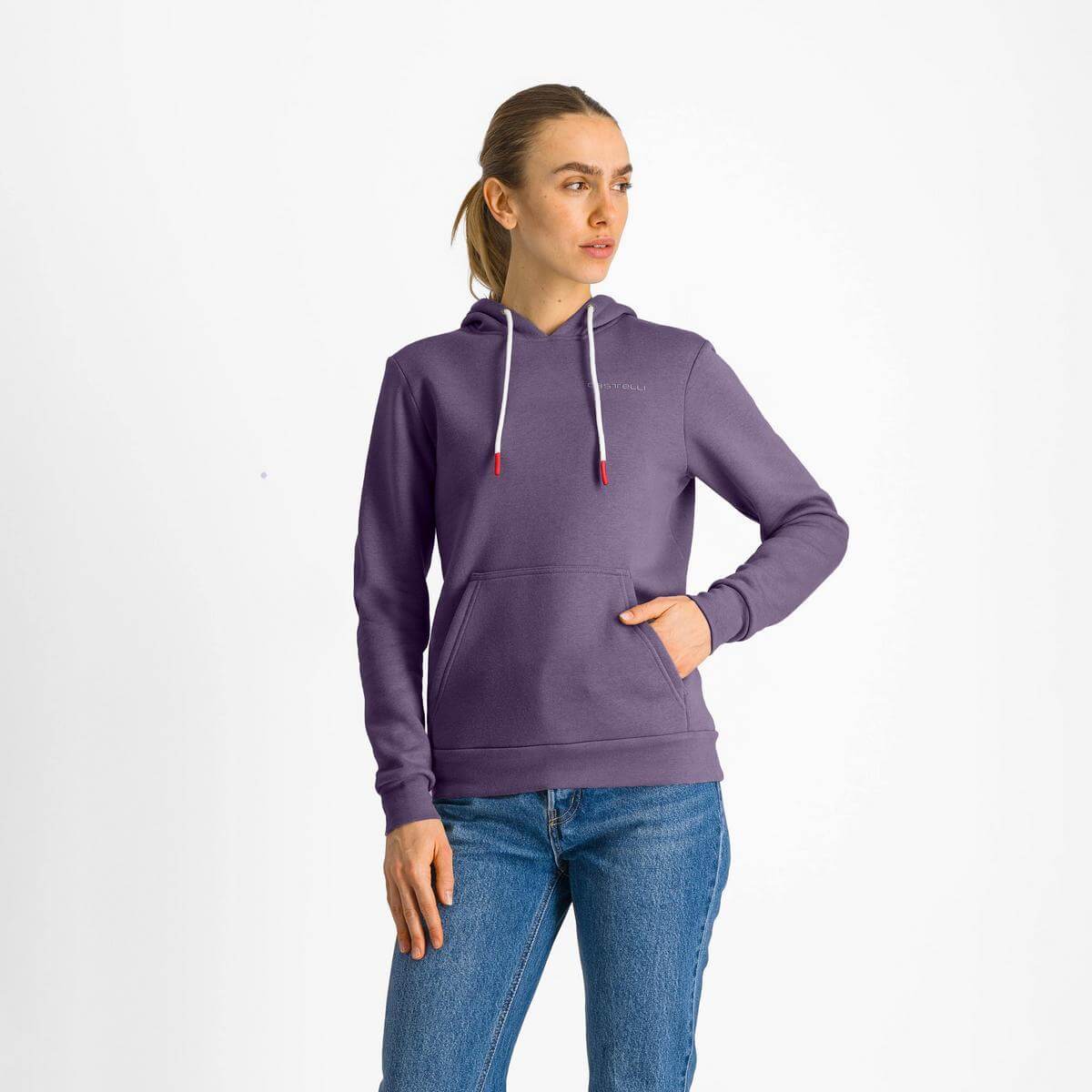 Image Sweatshirt À Capuche Classico W - Femme | Castelli /// Triathlon Store