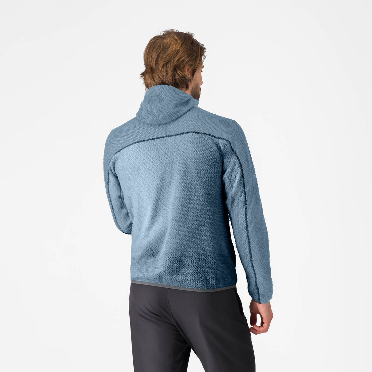 SUDADERA CON CAPUCHA DE FORRO POLAR CASTELLI ALPHA