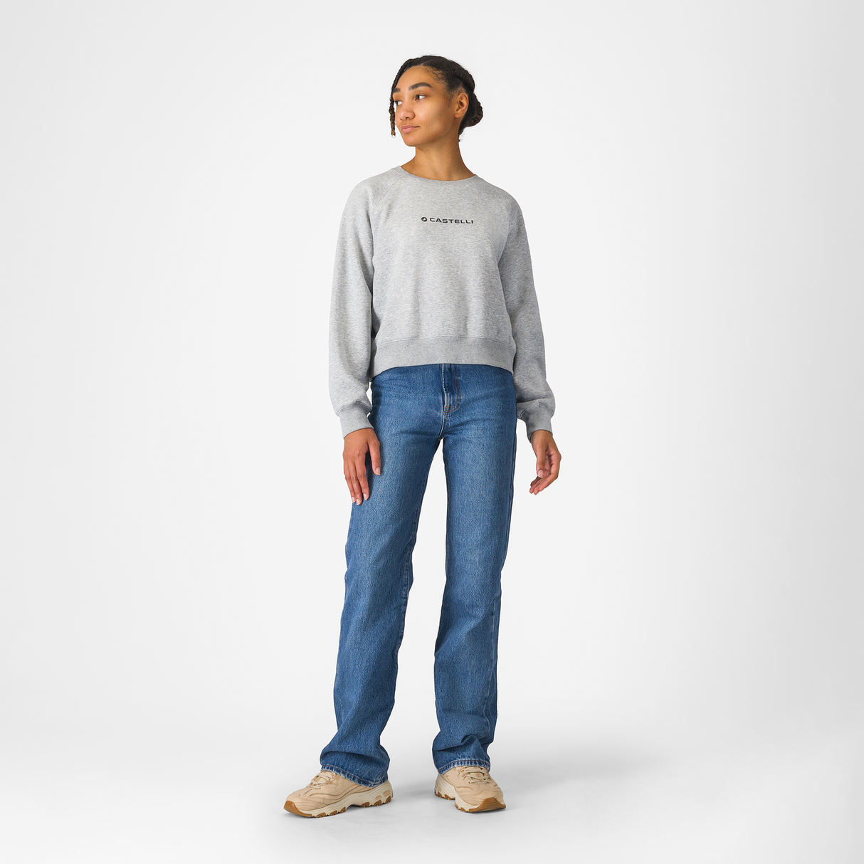 SUDADERA LOGO W