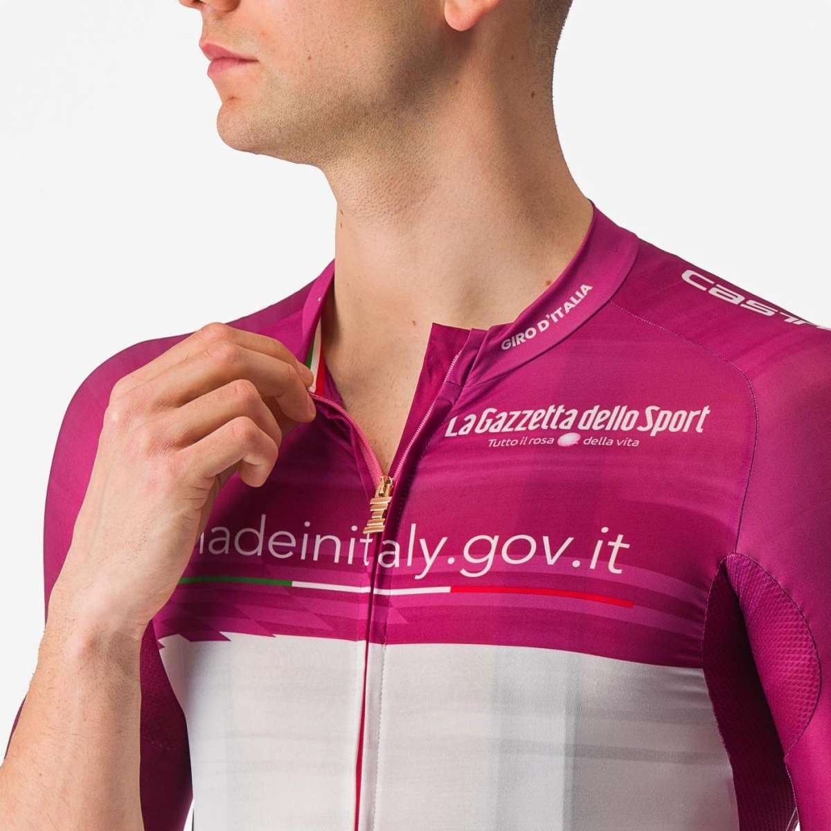 MAILLOT #GIRO106 RACE ROSE XS | Castelli