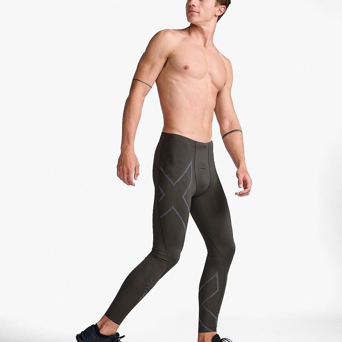 Collant Compression Running Homme - Legging Sport Thermique Hiver - Pantalon Compression