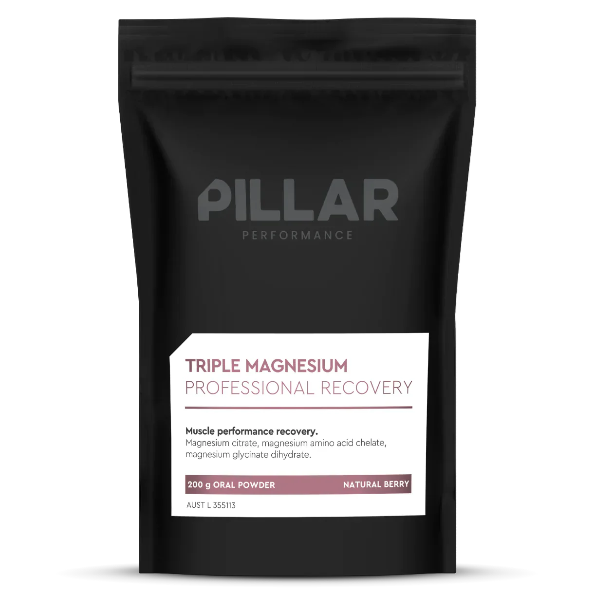 Image Triple Magnesium Poudre Baies Naturelles | Pillar /// Triathlon Store