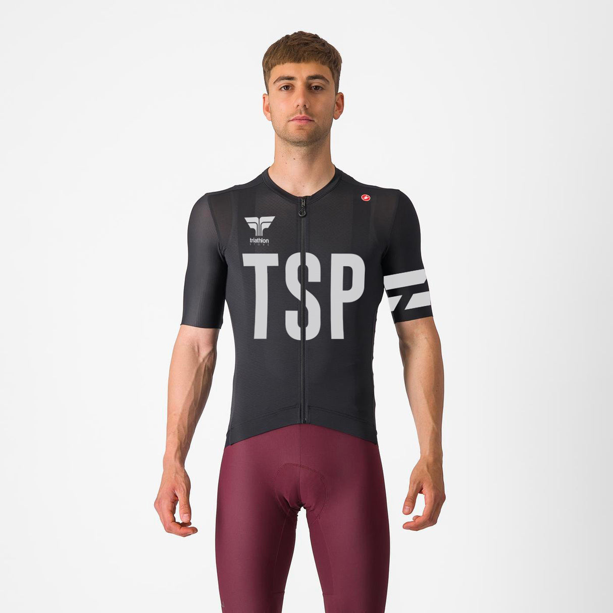 Camiseta Tsp Espresso Negro Claro - Hombre | Castelli