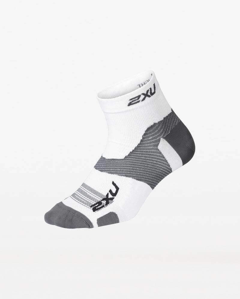 Image Vectr Ultralight 1/4 Crew Compression Socks - Mixte | 2xu /// Triathlon Store