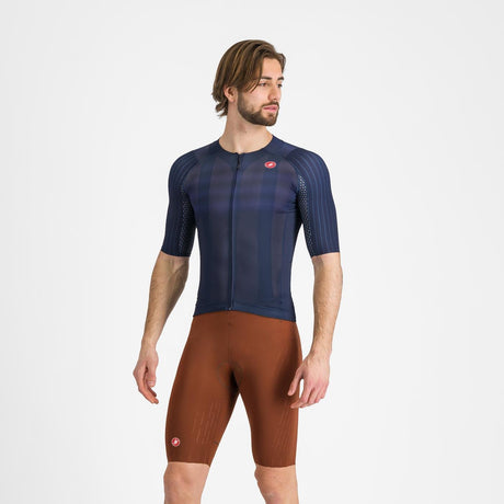 Culote corto con tirantes Free Aero Race S para hombre | Castelli