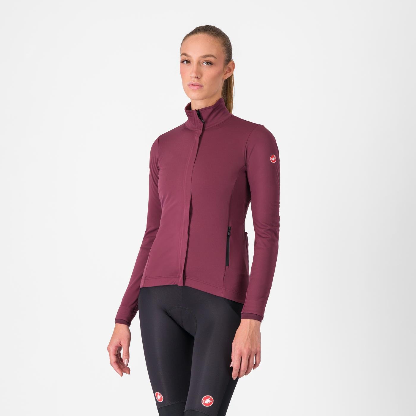 Veste Cycliste Femme Castelli Taille XXL Noir Blanc Délavé - Occasion, Matière Polyester