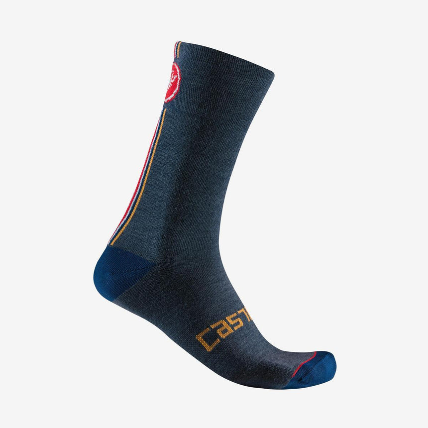 Image Chaussettes Racing Stripe 18 - Mixte | Castelli /// Triathlon Store