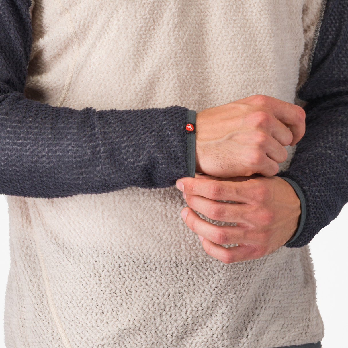 SUDADERA CON CAPUCHA DE FORRO POLAR CASTELLI ALPHA