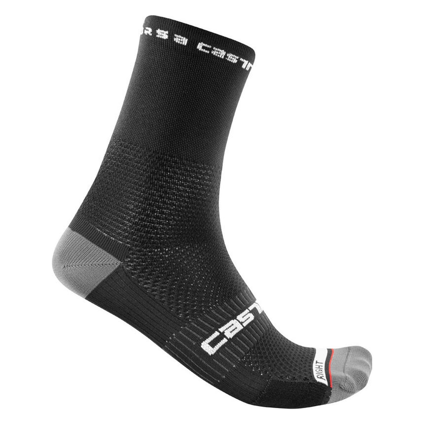 Image Chaussettes Rosso Corsa Pro 15 - Mixte | Castelli /// Triathlon Store