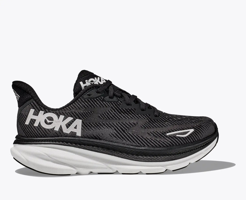 Hoka Clifton 9 Men's Black / White