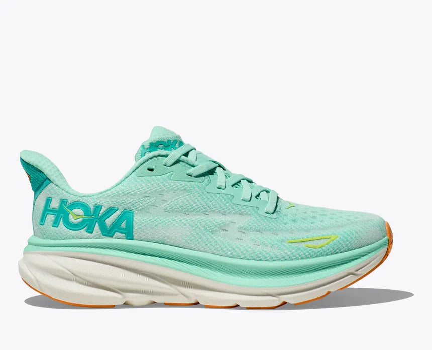 Clifton 9  Seafoam aqua breeze - Femme | Hoka