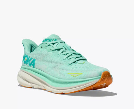 Clifton 9  Seafoam aqua breeze - Femme | Hoka