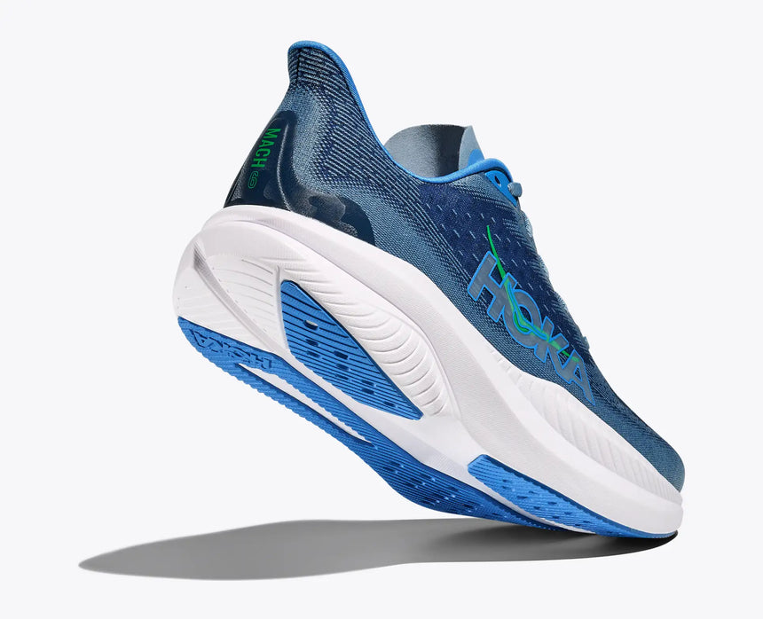 Hoka Mach 6 Men White Virtual Blue