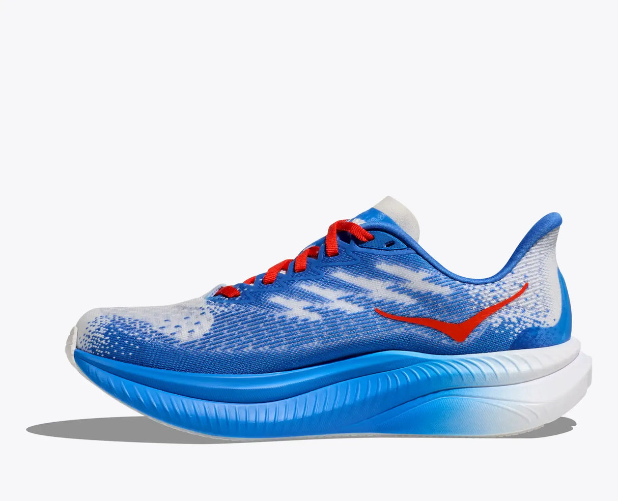 Hoka Mach 6 Women White Virtual Blue