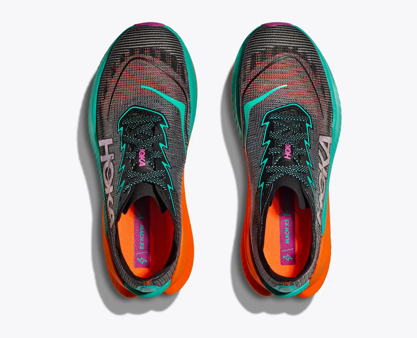 Hoka Mach X 2 Women Black-Electric Aqua