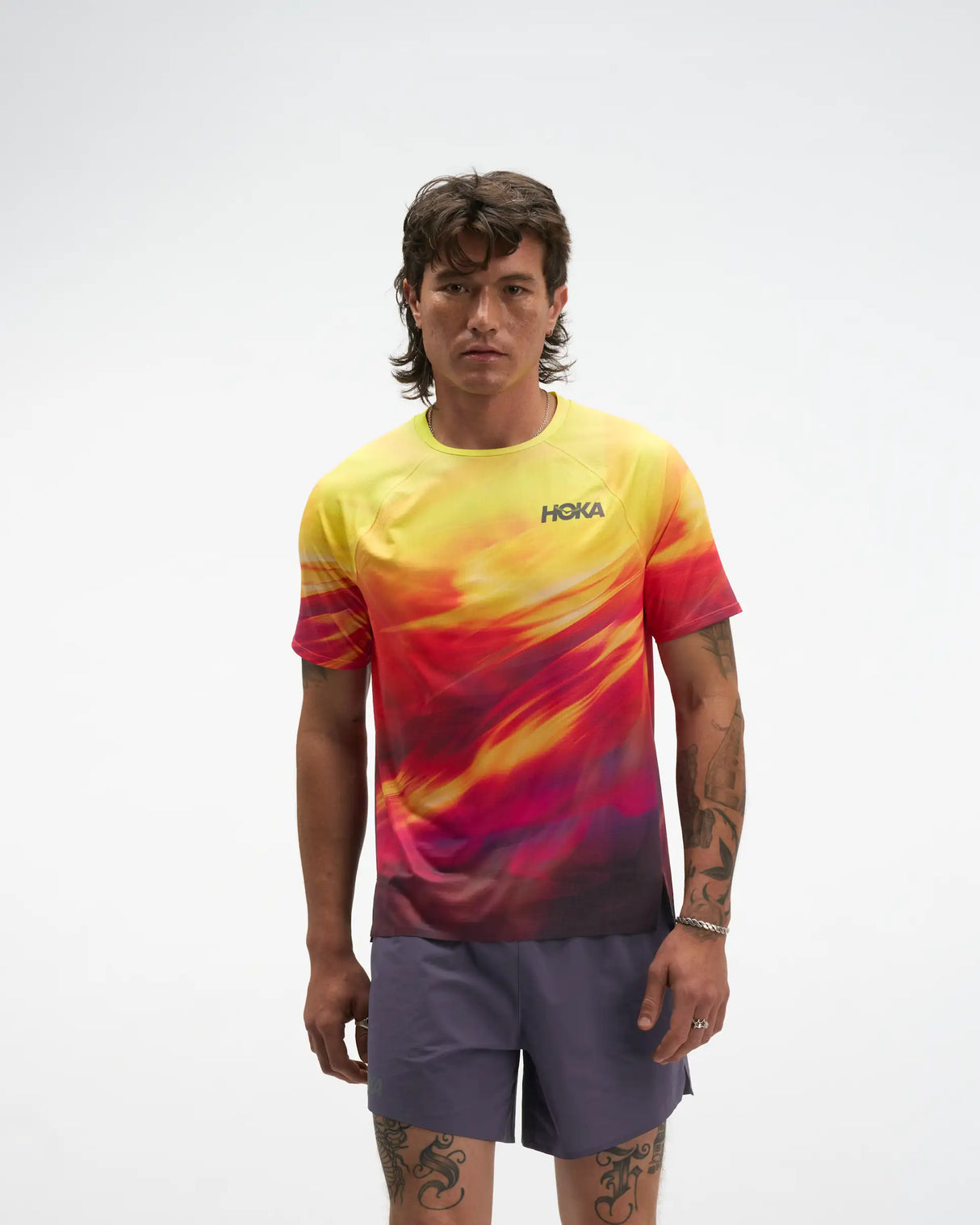 RACE DAY SHORT SLEEVE - MEN | HOKA