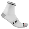 Image Chaussettes Rosso Corsa Pro 9 - Mixte | Castelli /// Triathlon Store