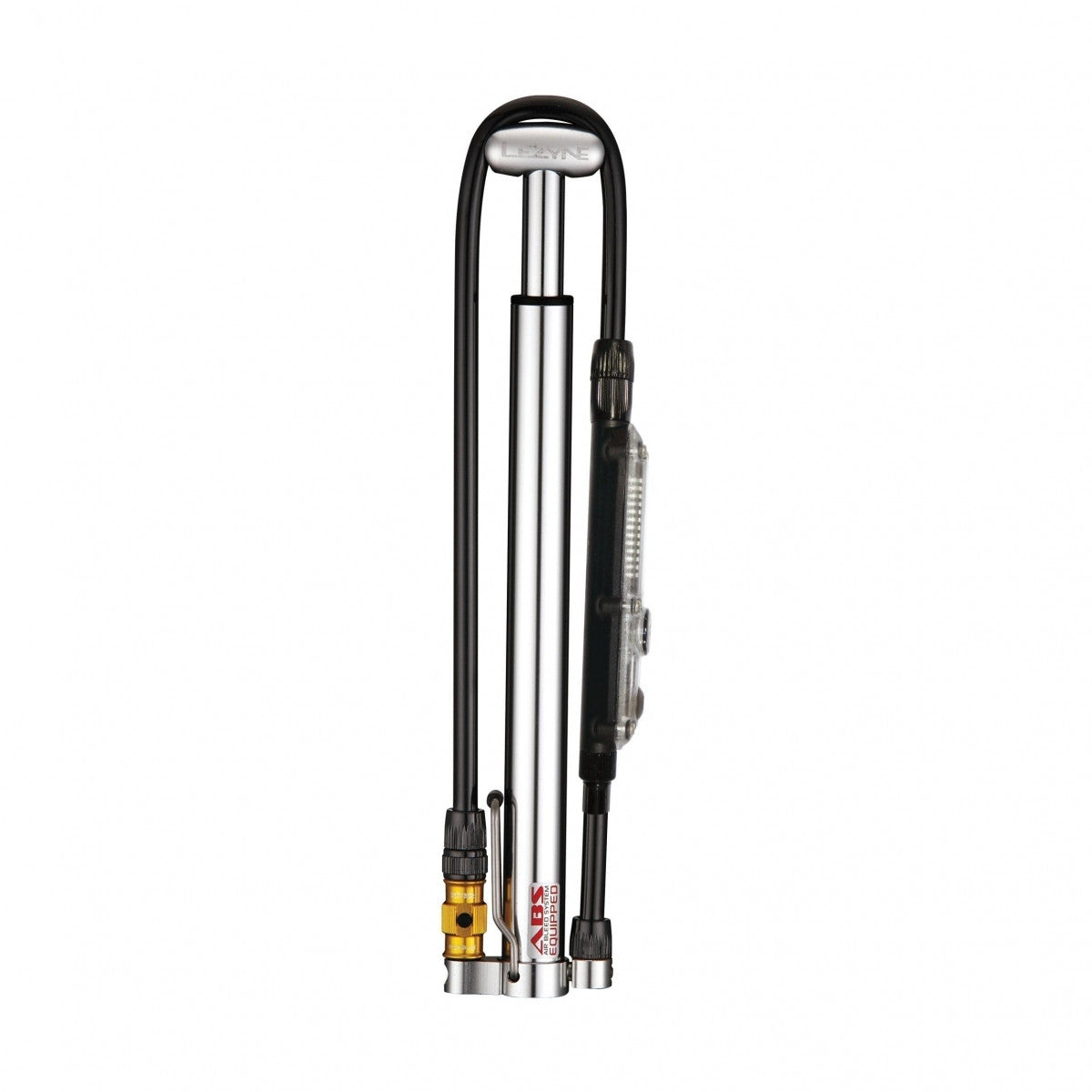 Image Pompe Micro Floor Drive Hpg Silver | Lezyne /// Triathlon Store