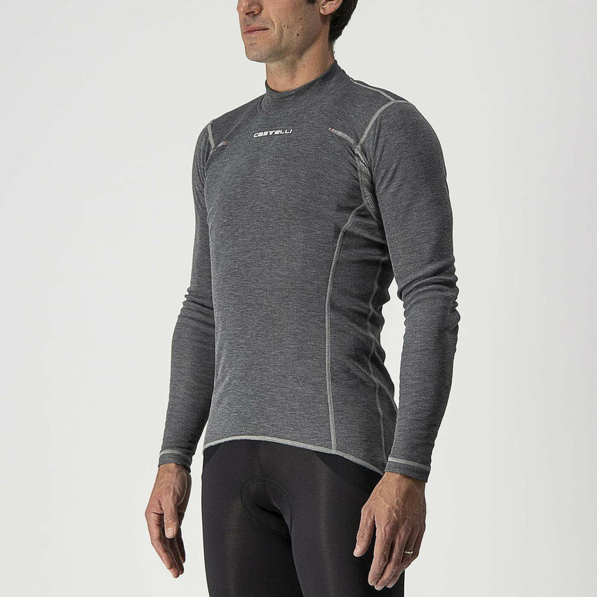 Image Maillot De Corps Ml Flanders Warm Ls - Homme | Castelli /// Triathlon Store