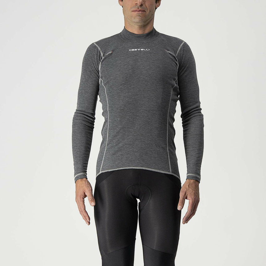 Image Maillot De Corps Ml Flanders Warm Ls - Homme | Castelli /// Triathlon Store