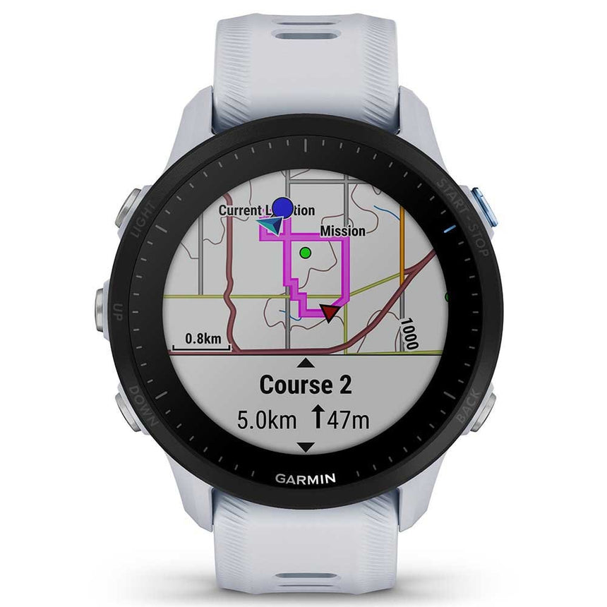 Image Forerunner 955 Blanc | Garmin /// Triathlon Store