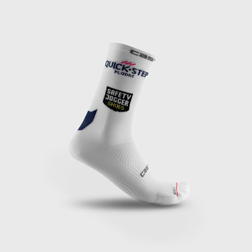 Image Chaussette Rosso Corsa Pro 15 Quickstep - Mixte | Castelli /// Triathlon Store