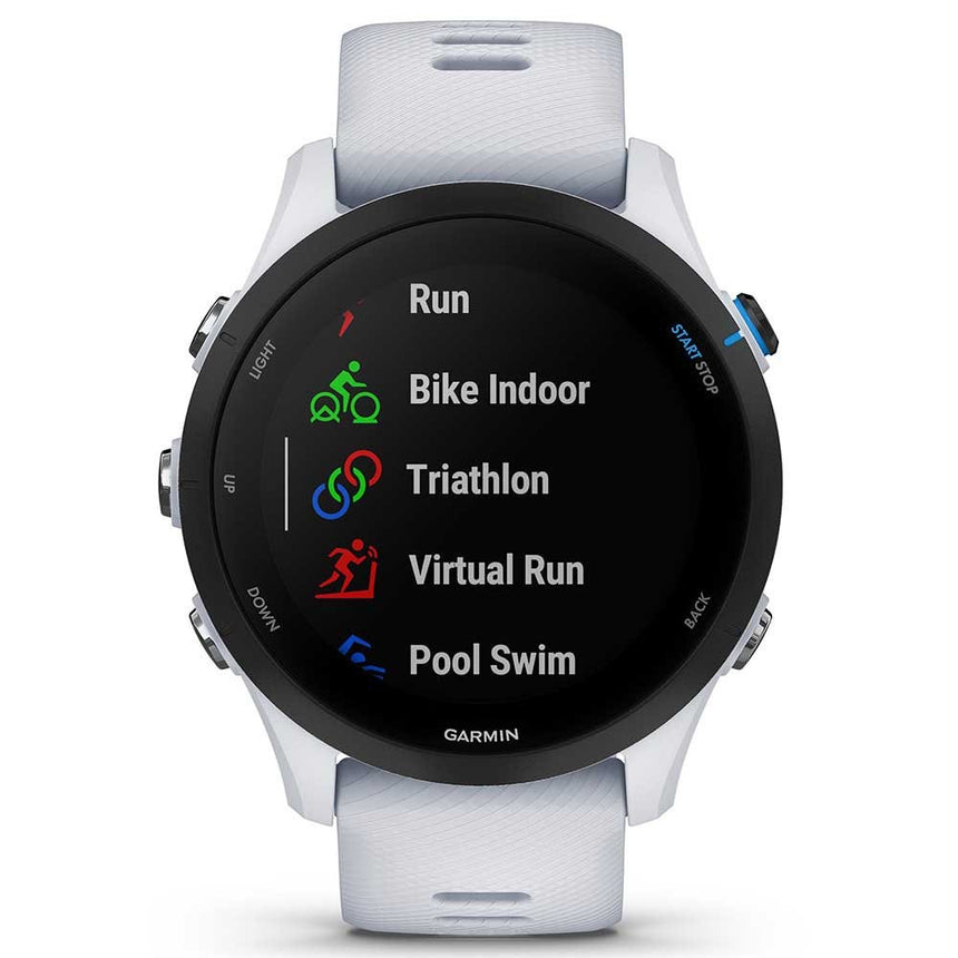 Image Forerunner 255 Music Blanc | Garmin /// Triathlon Store