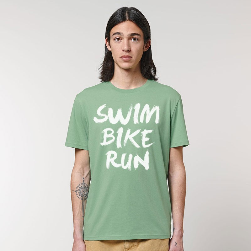 Image Tshirt Swim Bike Run Creator Triathlon Store Unisexe | Triathlon Store /// Triathlon Store