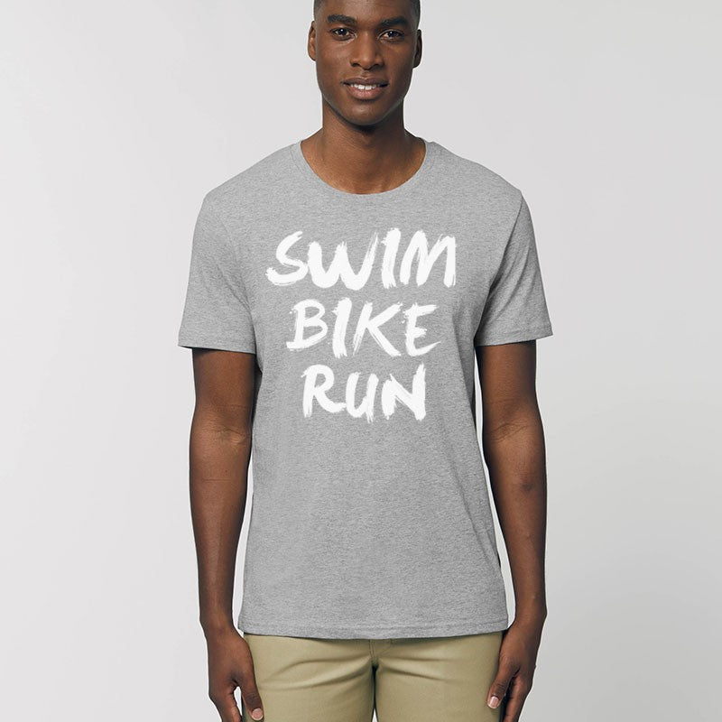 Image Tshirt Swim Bike Run Creator Triathlon Store Unisexe | Triathlon Store /// Triathlon Store