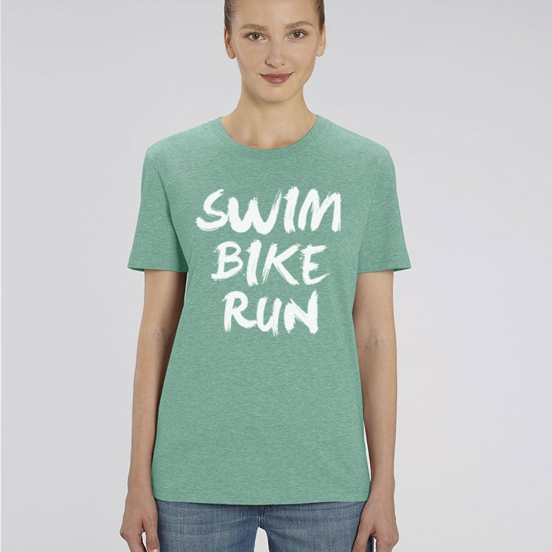 Image Tshirt Swim Bike Run Creator Triathlon Store Unisexe | Triathlon Store /// Triathlon Store