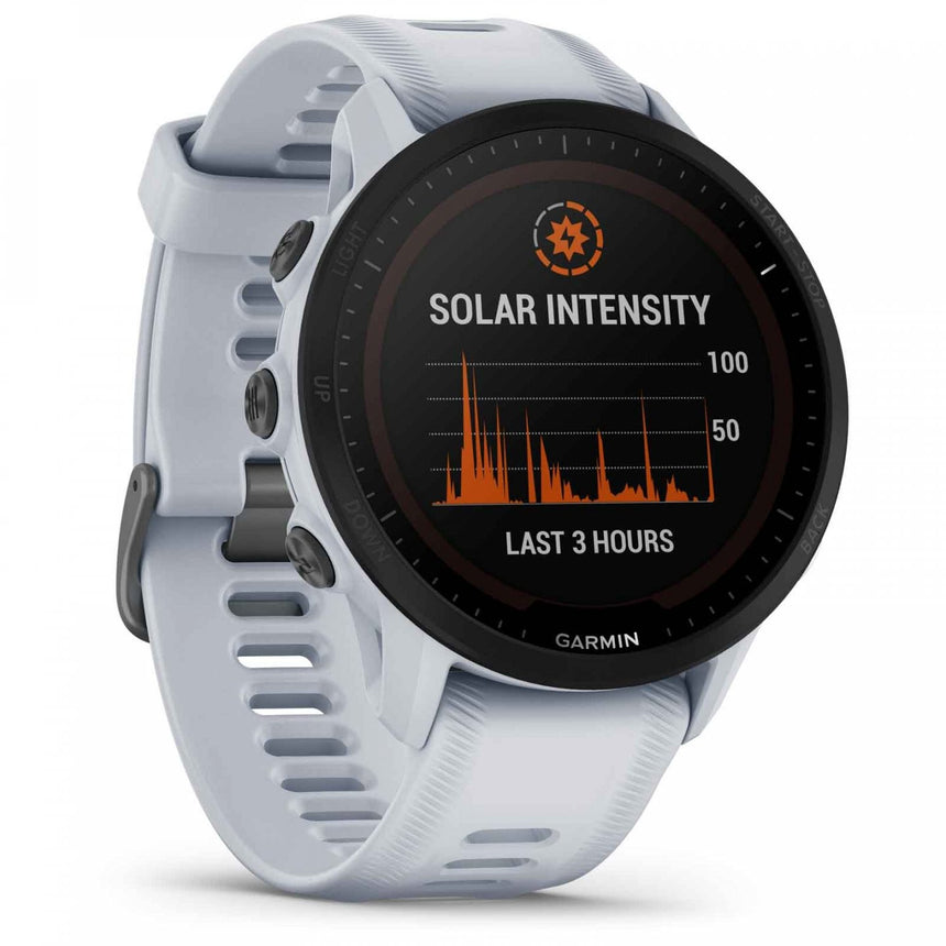 Image Forerunner 955 Solar Blanc | Garmin /// Triathlon Store