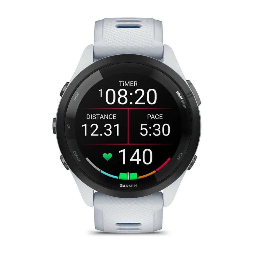 Image Forerunner 265 Music Blanc | Garmin /// Triathlon Store