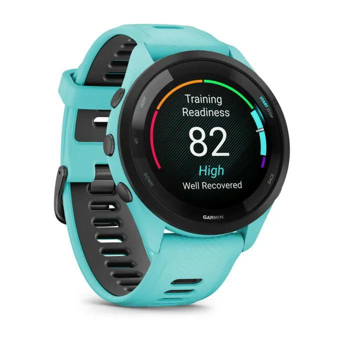 Image Forerunner 265 Music Turquoise | Garmin /// Triathlon Store