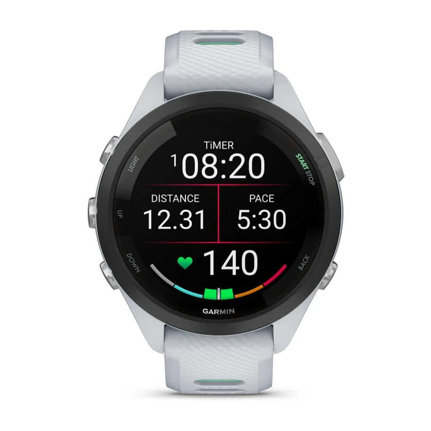 Image Forerunner 265s Music Blanc | Garmin /// Triathlon Store