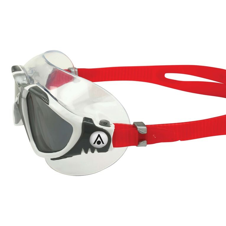 Image Masque Vista Blanc Gris Verres Foncés | Aquasphere /// Triathlon Store