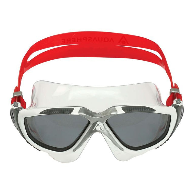 Image Masque Vista Blanc Gris Verres Foncés | Aquasphere /// Triathlon Store