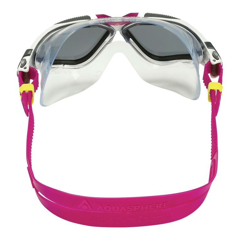 Image Masque Vista Blanc Franboise Verres Foncés | Aquasphere /// Triathlon Store