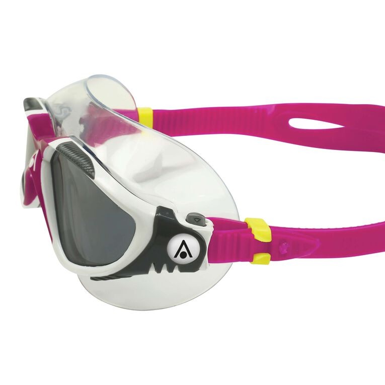 Image Masque Vista Blanc Franboise Verres Foncés | Aquasphere /// Triathlon Store