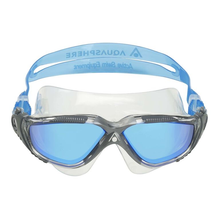 Image Vista Transp. Gris Verres Mirroir Bleu | Aquasphere /// Triathlon Store