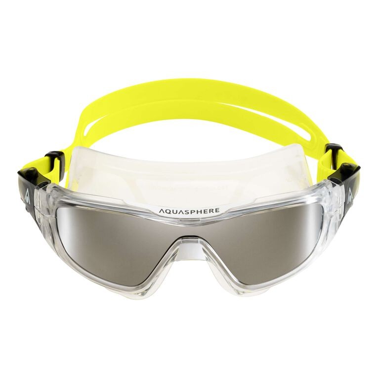 Image Vista Pro Transp. Jaune Verres Miroir Gris | Aquasphere /// Triathlon Store