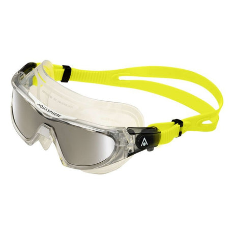 Image Vista Pro Transp. Jaune Verres Miroir Gris | Aquasphere /// Triathlon Store