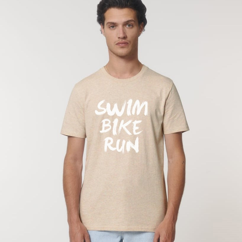 Image Tshirt Swim Bike Run Creator Triathlon Store Unisexe | Triathlon Store /// Triathlon Store