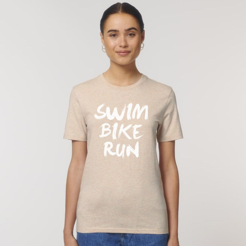 Image Tshirt Swim Bike Run Creator Triathlon Store Unisexe | Triathlon Store /// Triathlon Store