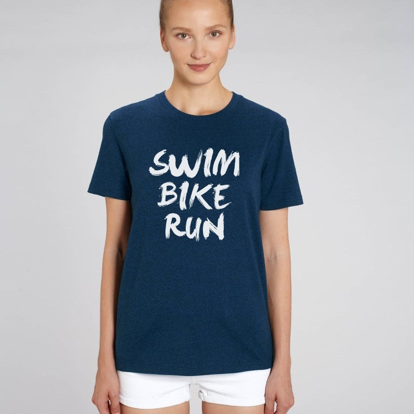 Image Tshirt Swim Bike Run Creator Triathlon Store Unisexe | Triathlon Store /// Triathlon Store