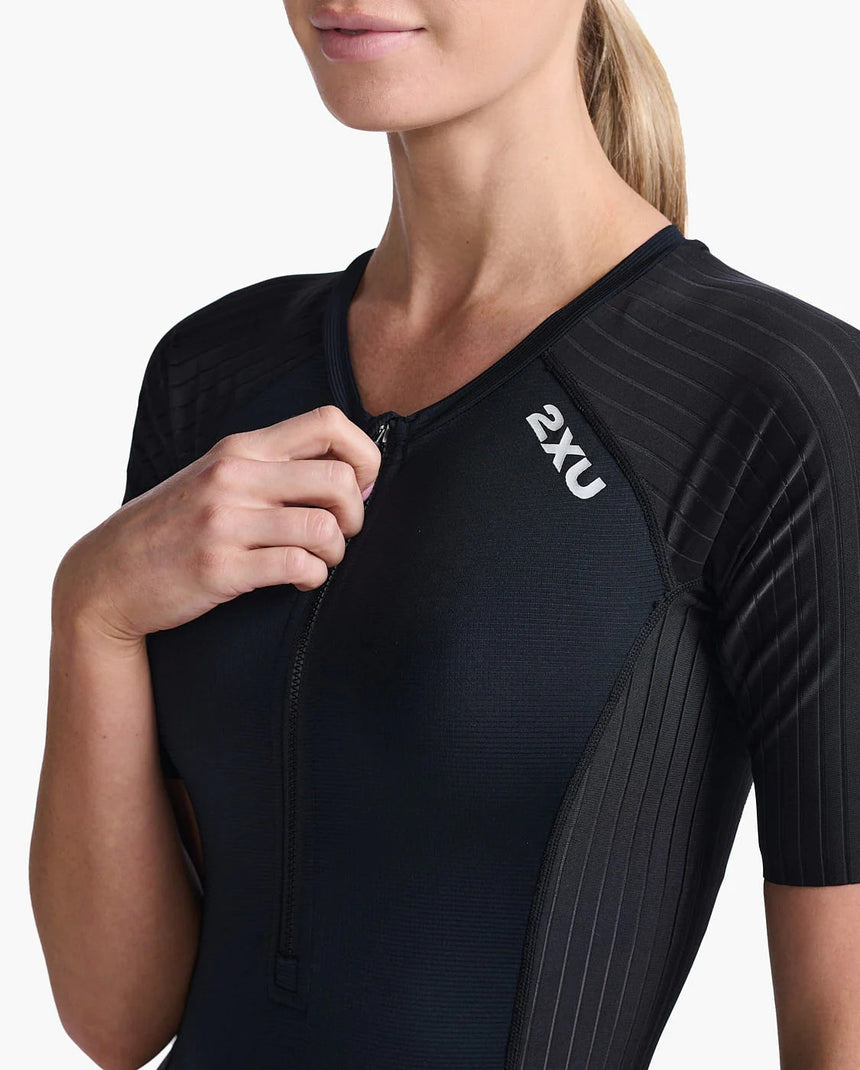 Image Aero Manches Courte - Femme | 2xu /// Triathlon Store