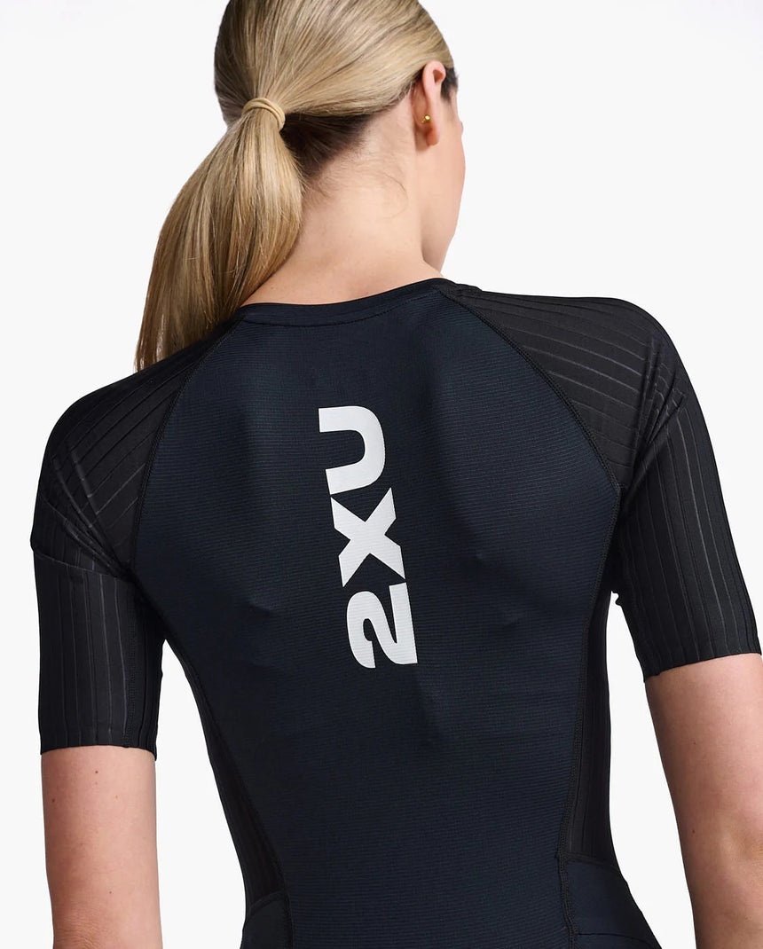 Image Aero Manches Courte - Femme | 2xu /// Triathlon Store