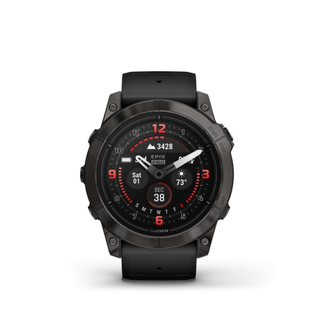 Image Epix Pro Sapphire 51mm Titane Carbon Grey ( Gen 2) | Garmin /// Triathlon Store