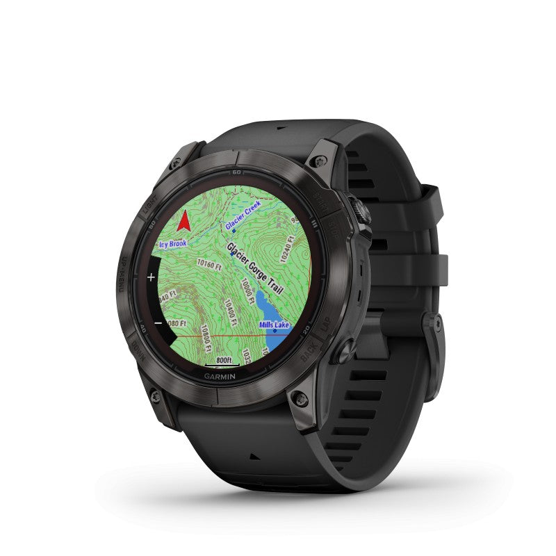 Image Fenix 7x Pro Sapphire Solar Titane Carbon Gray | Garmin /// Triathlon Store