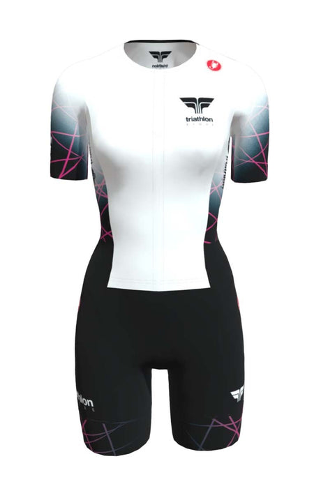 Image Sanremo 2 Triathlon Store Blanc Noir - Femme | Castelli /// Triathlon Store