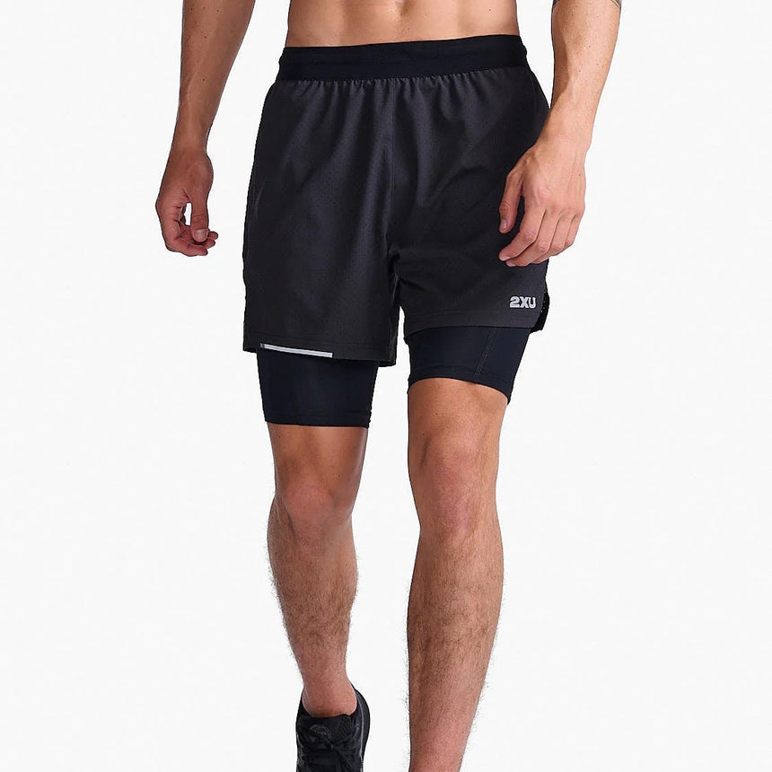 Image 2en1 Aero 5" - Homme | 2xu /// Triathlon Store